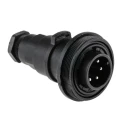 Bulgin Circular Connector 6 Contacts In-Line Standard Connector Plug Male IP68 Standard Buccaneer Series PX0740/P/07