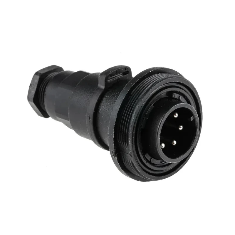 Bulgin Circular Connector 6 Contacts In-Line Standard Connector Plug Male IP68 Standard Buccaneer Series PX0740/P/07