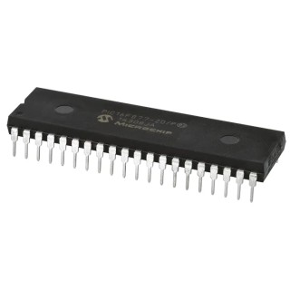 Microchip 8-Bit PIC16F Microcontroller 20 MHz 14kB FLASH 40-Pin PDIP PIC16F877-20/P