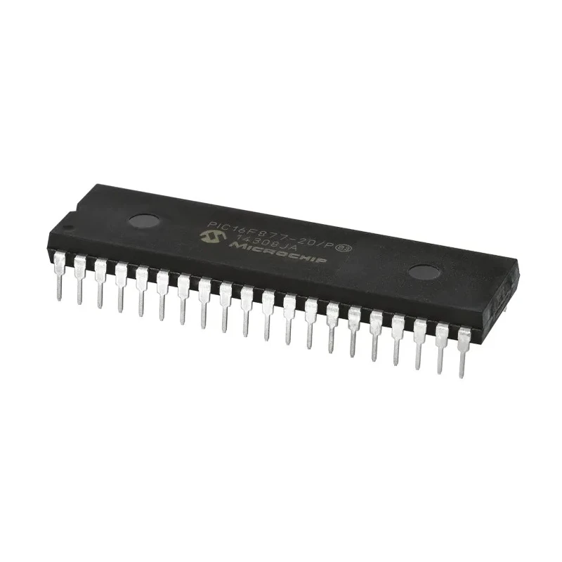Microchip 8-Bit PIC16F Microcontroller 20 MHz 14kB FLASH 40-Pin PDIP PIC16F877-20/P