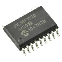 Microchip 8 bit PIC18F Microcontroller, 40 MHz, 8 kB Program Memory, 256 B RAM, 18-Pin SOIC PIC18F1320-I/SO