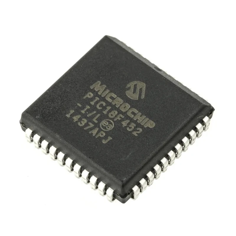 Microchip 8 bit PIC PIC18F Microcontroller 40 MHz 32kB FLASH 44-Pin PLCC PIC18F452-I/L