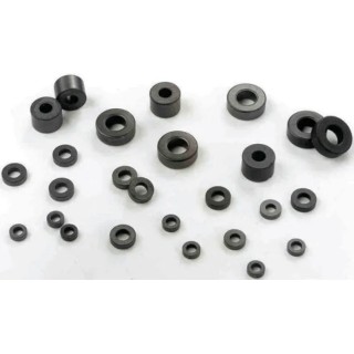 Fair-Rite Ferrite Ring Toroid Core 6.35 mm Height 13.2 mm Inside Diameter 21 mm Outside Diameter 5961000601