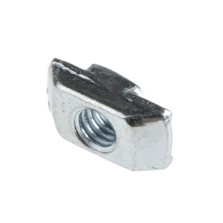 Bosch Rexroth Galvanised Steel M4 T-Slot Nut Connecting Component for 20 mm Strut Profile, Groove Size 6 mm 3842523135