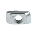 Bosch Rexroth Galvanised Steel M4 T-Slot Nut Connecting Component for 20 mm Strut Profile, Groove Size 6 mm 3842523135