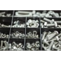 RS PRO Stainless Steel 624 Piece Hex Drive Screw Bolt Nut Kit Set Screw M6 M8 M10 M12 DIN 933 DIN 934 20-50mm 466-7720