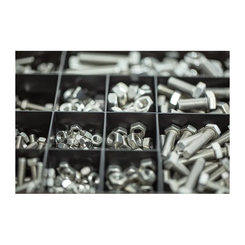 RS PRO Stainless Steel 624 Piece Hex Drive Screw Bolt Nut Kit Set Screw M6 M8 M10 M12 DIN 933 DIN 934 20-50mm 466-7720