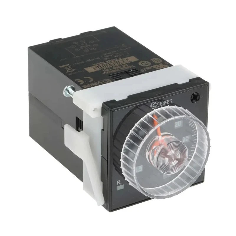 Crouzet TMR 48 A Series Timer Relay, 2-Contact DPDT, 12 to 240 V DC, 230 V AC, ON Delay, 0.02 to 300 s/min/h 88886106
