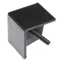 Bosch Rexroth Grey Black Corner Bracket Cap for R30 x 30, R20 x 20 Strut Profile, 8, 6 Groove 3842548720