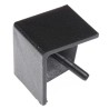 Bosch Rexroth Grey Black Corner Bracket Cap for R30 x 30, R20 x 20 Strut Profile, 8, 6 Groove 3842548720