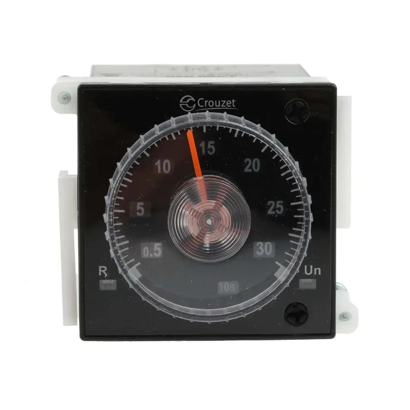 Crouzet TMR 48 A Series Timer Relay, 2-Contact DPDT, 12 to 240 V DC, 230 V AC, ON Delay, 0.02 to 300 s/min/h 88886106