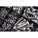 RS PRO Stainless Steel 624 Piece Hex Drive Screw Bolt Nut Kit Set Screw M6 M8 M10 M12 DIN 933 DIN 934 20-50mm 466-7720
