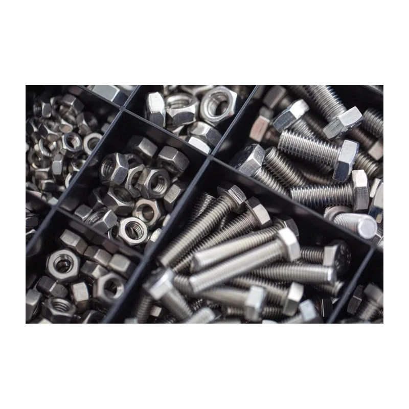 RS PRO Stainless Steel 624 Piece Hex Drive Screw Bolt Nut Kit Set Screw M6 M8 M10 M12 DIN 933 DIN 934 20-50mm 466-7720