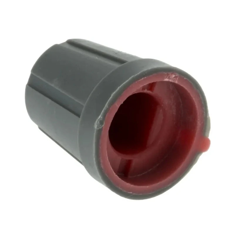 RS PRO 13 mm Knob Diameter Black Push-On Potentiometer Knob for 6.4 mm Shaft D Shaped 467-6689