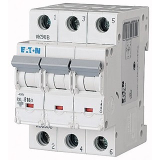 Kopp xPole Miniature Circuit Breaker, 3-Pole, 16A Current Rating, Type B, 400V AC, 48V DC, 10kA Breaking 236388 PXL-B16/3
