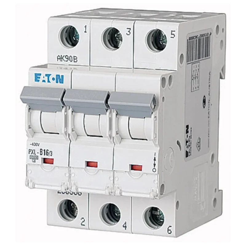 Kopp xPole Miniature Circuit Breaker, 3-Pole, 16A Current Rating, Type B, 400V AC, 48V DC, 10kA Breaking 236388 PXL-B16/3