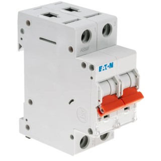 Eaton xPole Miniature Circuit Breaker, 2-Pole, 10A, Type B, 400V AC, 48V DC, 10 kA Breaking Capacity 236227 PXL-B10/2