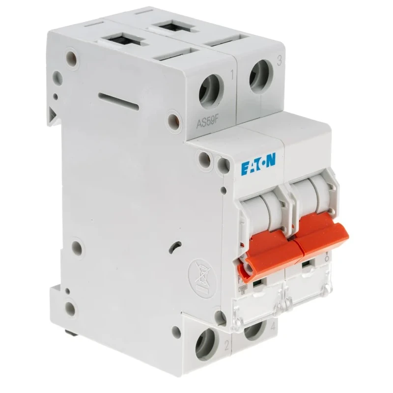 Eaton xPole Miniature Circuit Breaker, 2-Pole, 10A, Type B, 400V AC, 48V DC, 10 kA Breaking Capacity 236227 PXL-B10/2