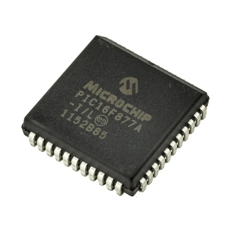 Microchip 8 bit PIC Microcontroller 20 MHz 14.3 kB Flash 256B RAM 44-Pin PLCC PIC16F877A-I/L