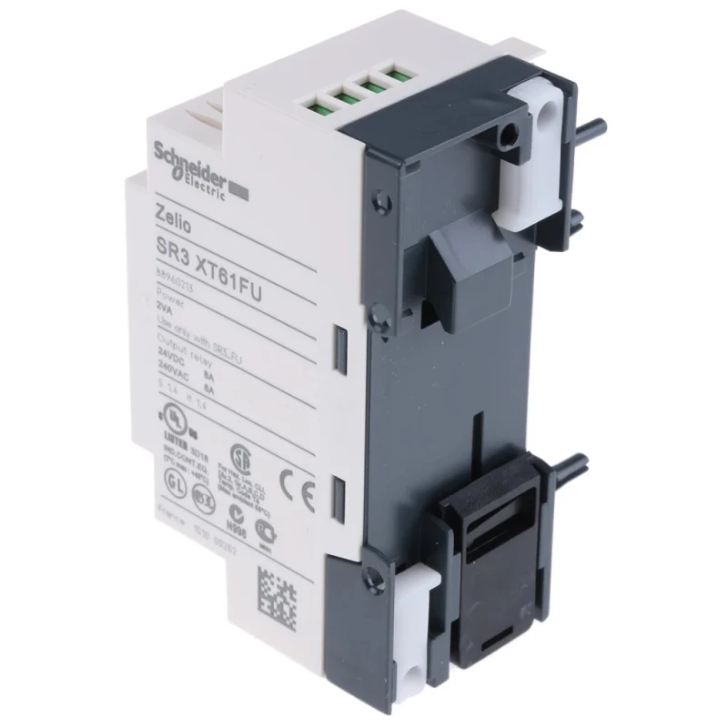 Schneider Electric Zelio Logic Series I/O Module 4-Input Discrete Input 2 Outputs Relay Output SR3XT61FU