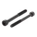 RS PRO Plain Steel Hex Socket Cap Screw, Hex Socket Drive, Thread M5 x 50 mm 468-0048