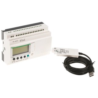 Schneider Electric Zelio Logic 2 Series PLC CPU, 16-Input, Analogue and Digital Input, 10 Outputs, Relay Output SR3PACK2FU