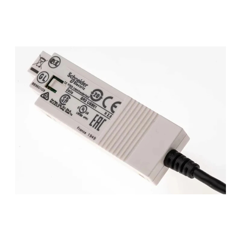Schneider Electric Zelio Logic Series PLC CPU, 12 Digital Inputs, 8 Relay Outputs, Battery Backup, Display, DIN SR2PACK2FU