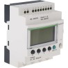 Schneider Electric Zelio Logic Series Logic Module, 8 Inputs, 4 Relay Outputs, Discrete Input, DIN Rail Mount SR2B121FU