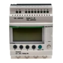 Schneider Electric Zelio Logic Series Logic Module, 8 Inputs, 4 Relay Outputs, Discrete Input, DIN Rail Mount SR2B121FU