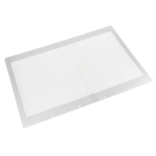nVent SCHROFF Aluminium Perforated Cover Rack Panel 280mm, Clear Chromate Finish, Model 30860511