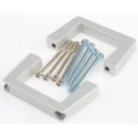 nVent SCHROFF Aluminium Front Handle for Use with 19 in Desktop Case 2U 20860-257