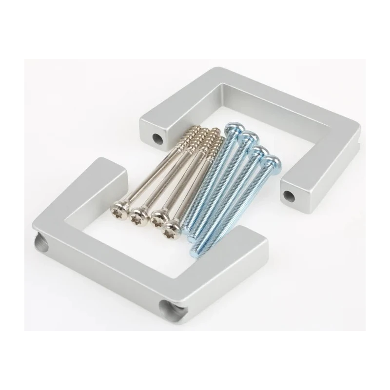 nVent SCHROFF Aluminium Front Handle for Use with 19 in Desktop Case 2U 20860-257