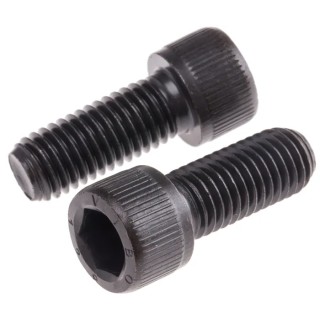 RS PRO Plain Steel Hex Socket Cap Screw, Hex Socket Drive, M12 Diameter, 30 mm Length 468-0391