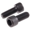 RS PRO Plain Steel Hex Socket Cap Screw, Hex Socket Drive, M12 Diameter, 30 mm Length 468-0391