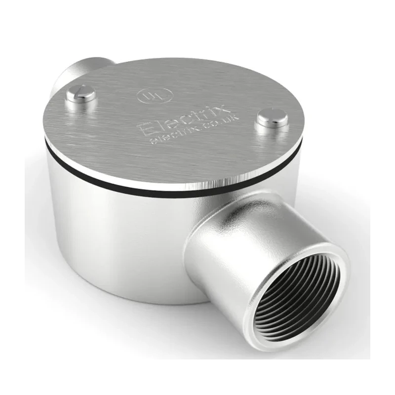 RS PRO Conduit Satin Stainless Steel Conduit Fitting 25 mm Nominal Size M4 Thread IP67 471-1259