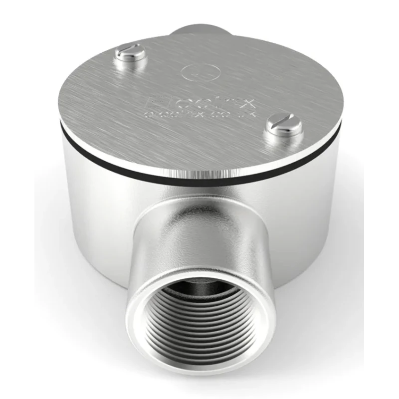RS PRO Conduit Satin Stainless Steel Conduit Fitting 25 mm Nominal Size M4 Thread IP67 471-1259