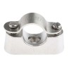 RS PRO Silver 316 Stainless Steel Cable Clip, 20 mm Max. Bundle Diameter, Screw Fixing 471-1300