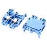 Entrelec SNA Series DIN Rail Terminal Block Blue, 6mm², 1-Level, Screw Termination 1SNA125118R1300