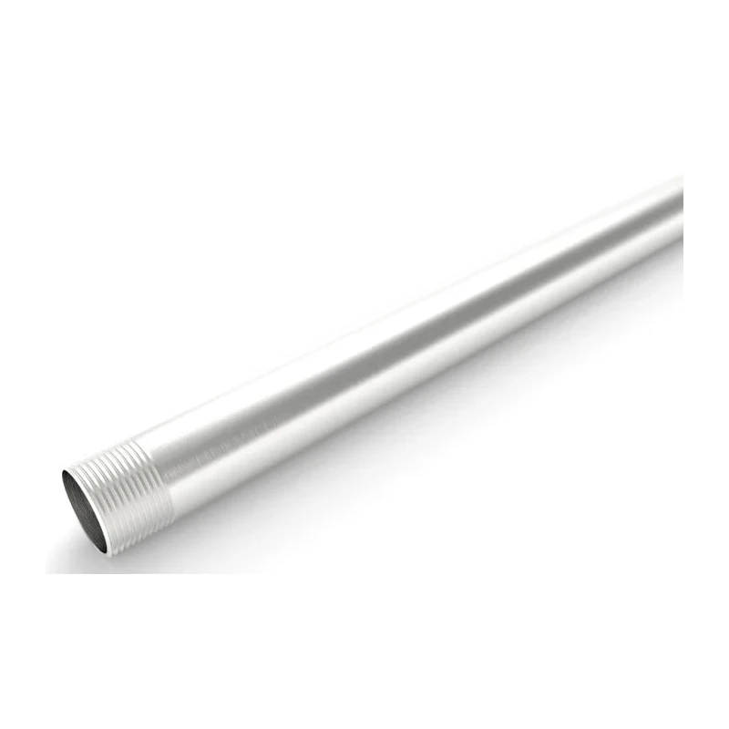 RS PRO Stainless Steel Conduit Pipe 25 mm Nominal Diameter, 3m Length, Satin Finish, Thread Size 1.5 mm 471-1619
