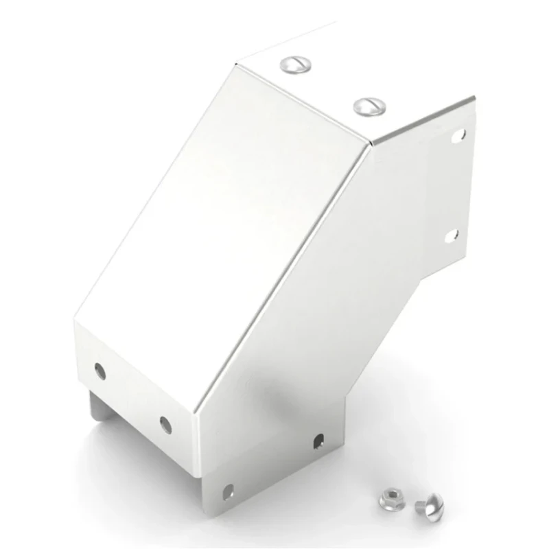 RS PRO 304 Stainless Steel Cable Trunking Accessory 90° Bend Outside Lid 50 mm 471-1489