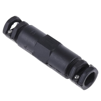 Powerbreaker 3 Pole IP67 Rating Cable Main In-Line Connector Male 15A 500V AC 
