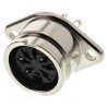 RS PRO 7 Pole Straight Standard DIN Socket, Bayonet Locking, 1A, 100V AC, Chassis Mount, Female 490-911