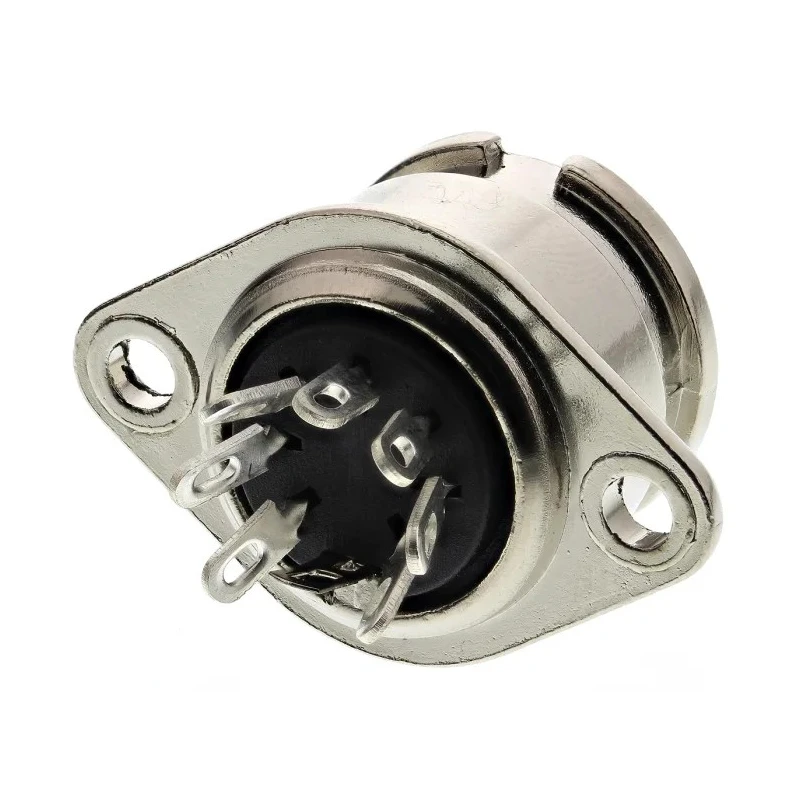 RS PRO 7 Pole Straight Standard DIN Socket, Bayonet Locking, 1A, 100V AC, Chassis Mount, Female 490-911