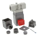 Buschjost Solenoid Valve 2 Port Normally Closed Threaded 10mm Orifice 24V dc 8256200.8001.02400