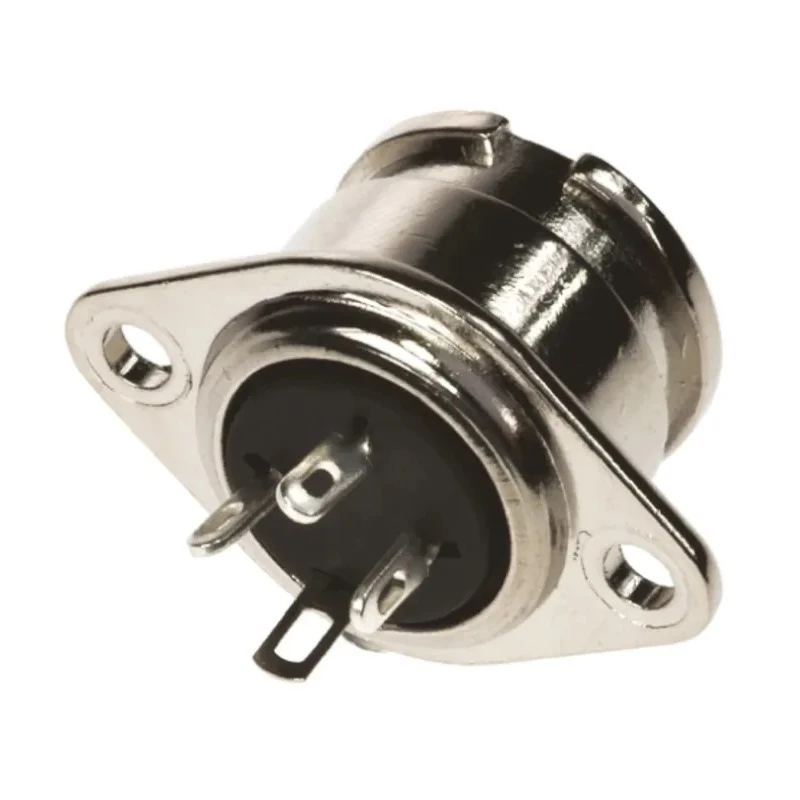 RS PRO 3 Pole Straight Miniature DIN Socket, 1A, 100V AC, Bayonet Locking, Chassis Mount Female 490-961