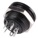 RS PRO 5 Pole Straight Standard DIN Socket Panel Mount Female 4A 100V ac 490-923