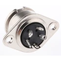 RS PRO 4 Pole Straight Standard DIN Socket, Bayonet Locking, Chassis Mount Female, 4A, 100V AC 490-967