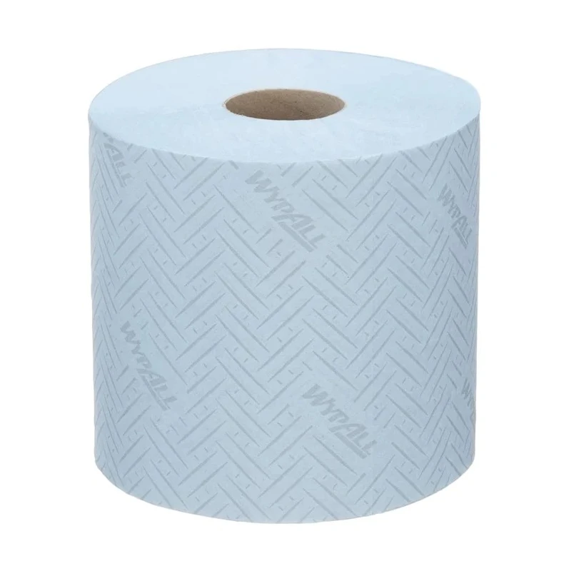 WYPALL L10 General Clean Blue Centrefeed Paper Towel Roll 185 x 380 mm 1 Ply 6 Rolls x 630 Sheets 7494