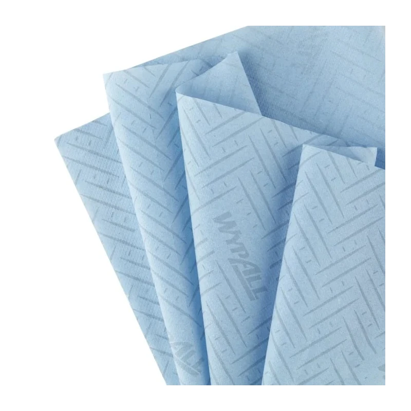 WYPALL L10 General Clean Blue Centrefeed Paper Towel Roll 185 x 380 mm 1 Ply 6 Rolls x 630 Sheets 7494