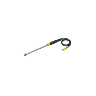 RS PRO Type K Round Surface Temperature Probe 322.6mm Length 22.9mm Diameter 600°C Max with 1m Cable 80PK-27